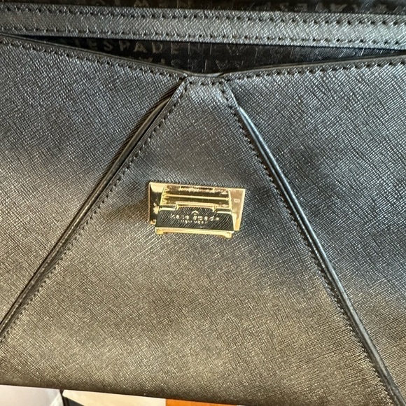 Kate Spade Johanna Wesley Place Shoulder Hand Bag Leather Suede Tote Satchel - Picture 4 of 13